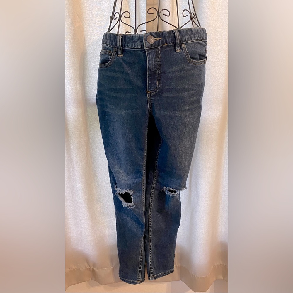 Free People Distressed Skinny Jeans